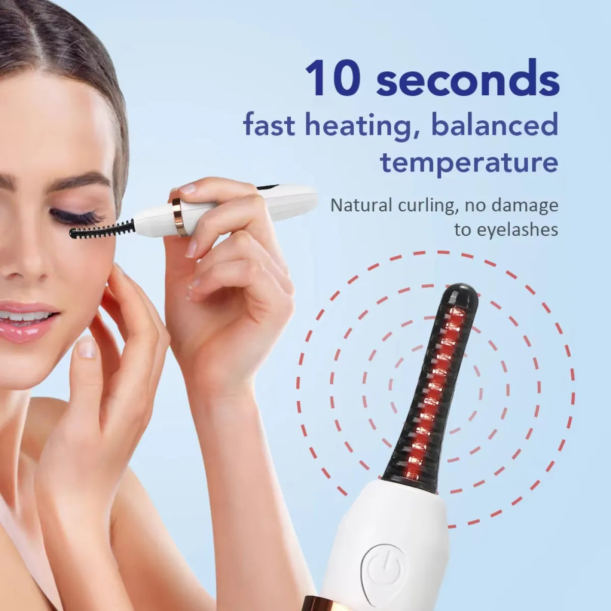 Rechargeable Heated Eyelash Curler