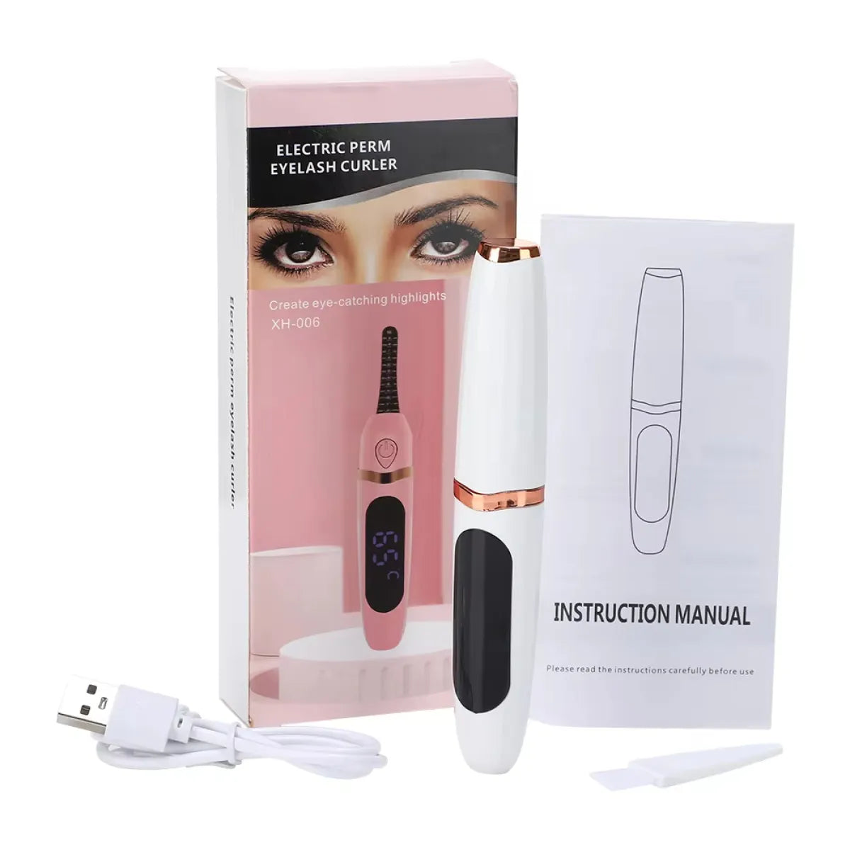 Rechargeable Heated Eyelash Curler