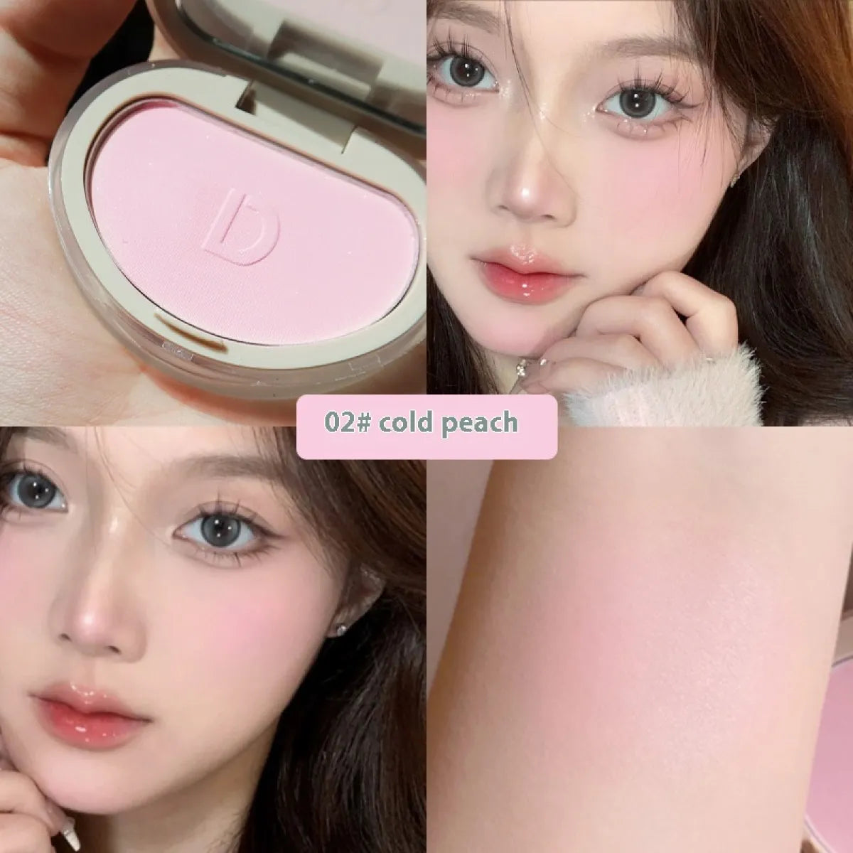 Cream Powder Blush Low Saturation Tender Girl